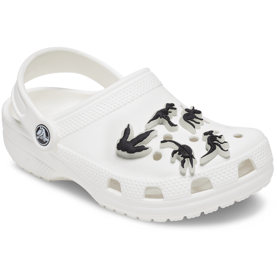Glow In The Dark Dino 5 Pack Jibbitz Shoe Charm | Crocs Deals