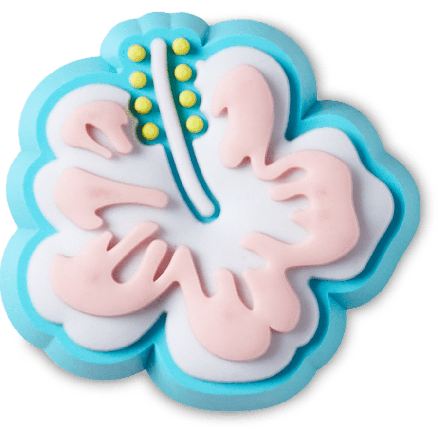 Blue Hibiscus Jibbitz™ charms | Crocs Premium