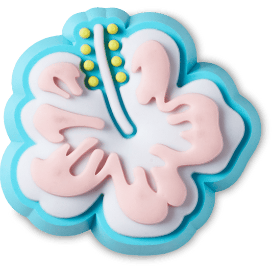 Blue Hibiscus Jibbitz™ charms | Crocs Premium