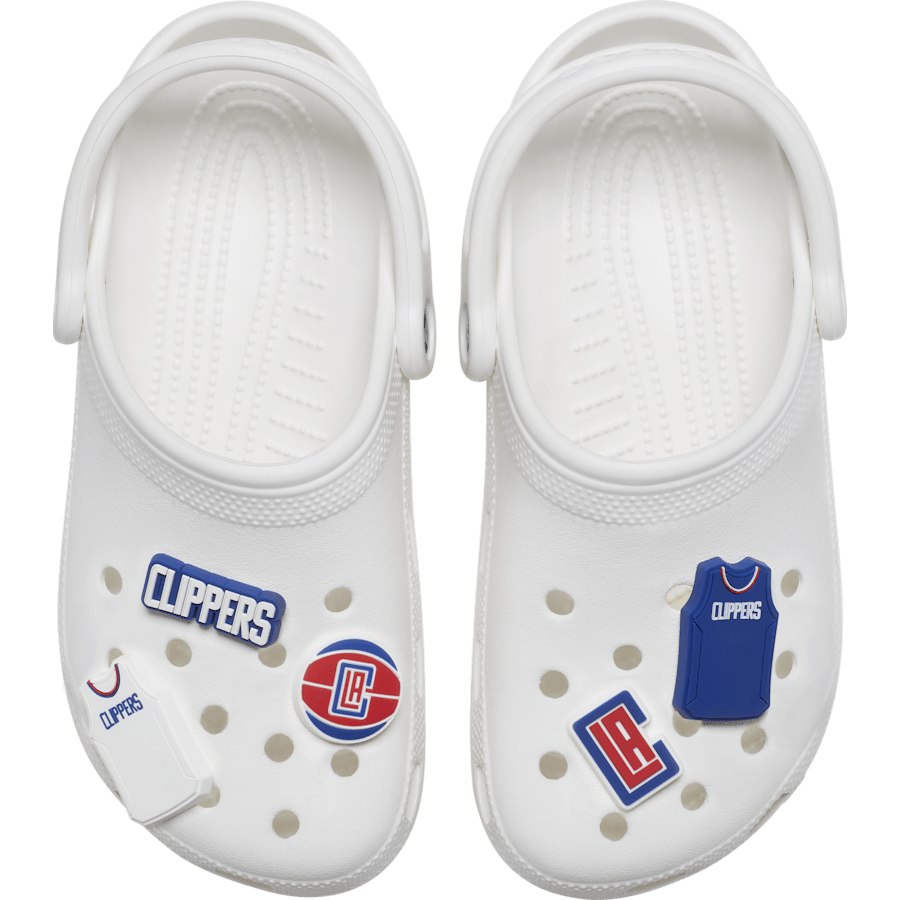 NBA Los Angeles Clippers 5 Pack Jibbitz™ charms | Crocs Top Pick