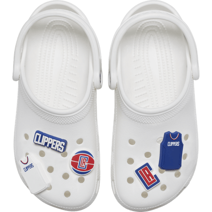 NBA Los Angeles Clippers 5 Pack Jibbitz™ charms | Crocs Top Pick