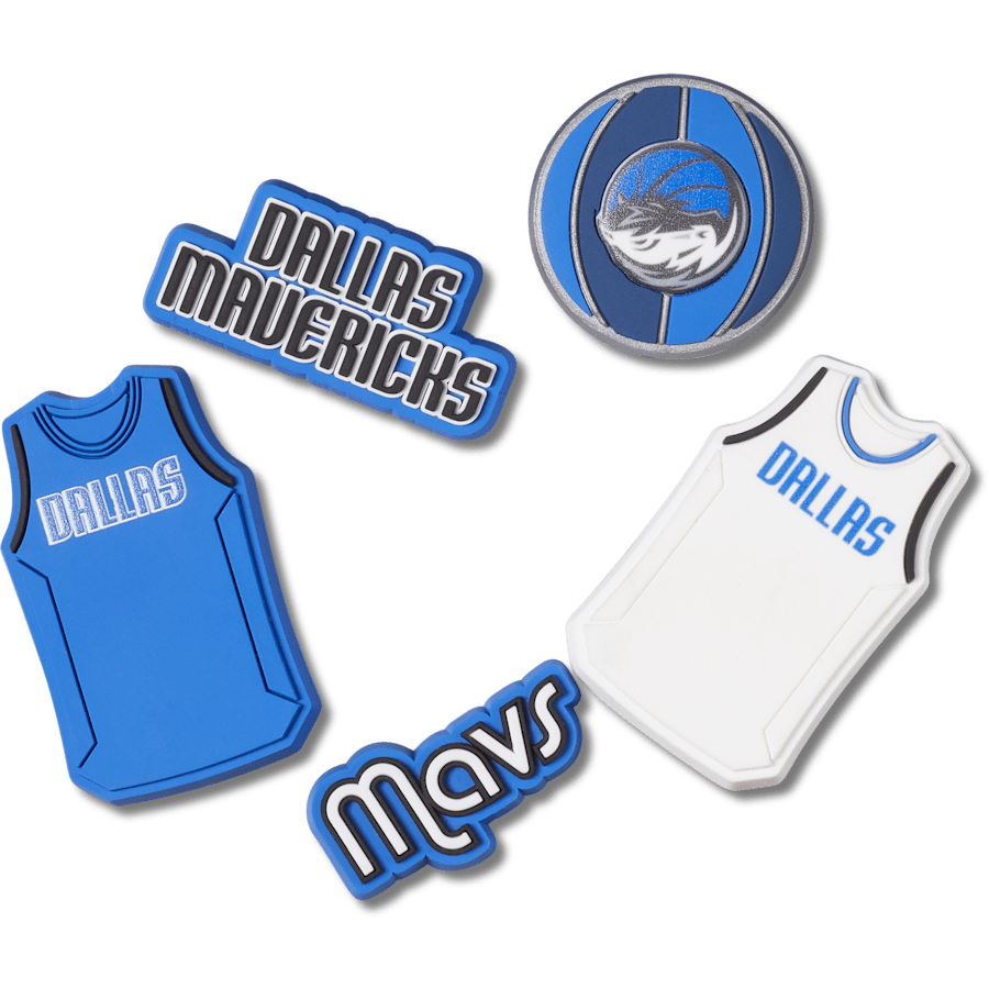 NBA Dallas Mavericks 5 Pack Jibbitz™ charms | Crocs Best Price