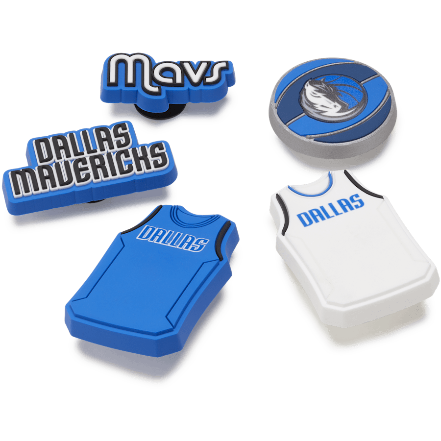 NBA Dallas Mavericks 5 Pack Jibbitz™ charms | Crocs Best Price