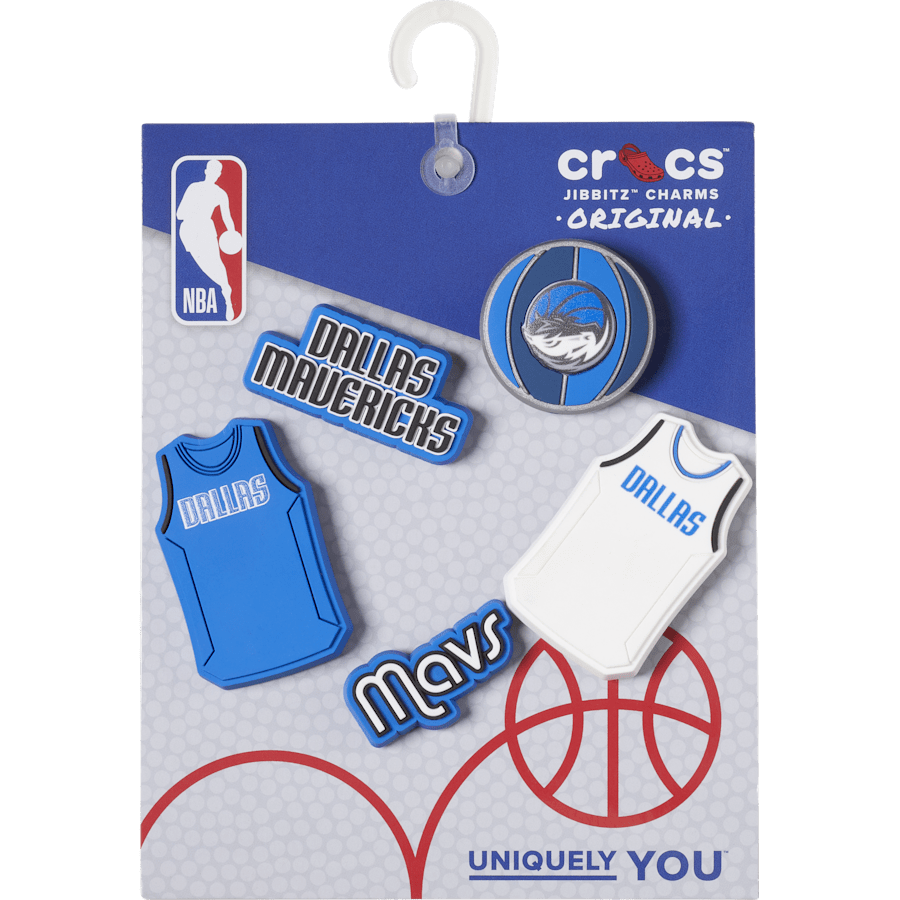 NBA Dallas Mavericks 5 Pack Jibbitz™ charms | Crocs Best Price