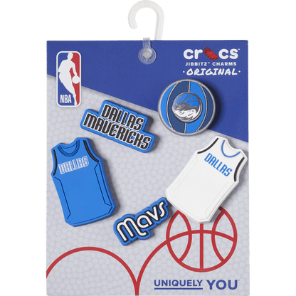 NBA Dallas Mavericks 5 Pack Jibbitz™ charms | Crocs Best Price