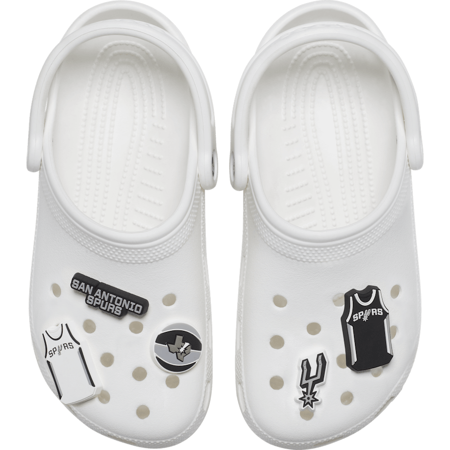 NBA San Antonio Spurs 5 Pack Jibbitz™ charms | Crocs Special Offer