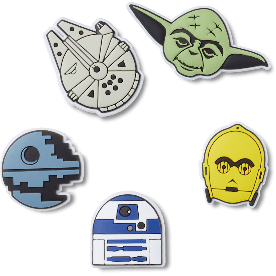 Star Wars 5 Pack Jibbitz™ charms | Crocs Trusted
