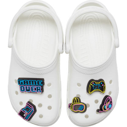 Lights Up Neon Gamer 5 Pack Jibbitz™ charms | Crocs Signature