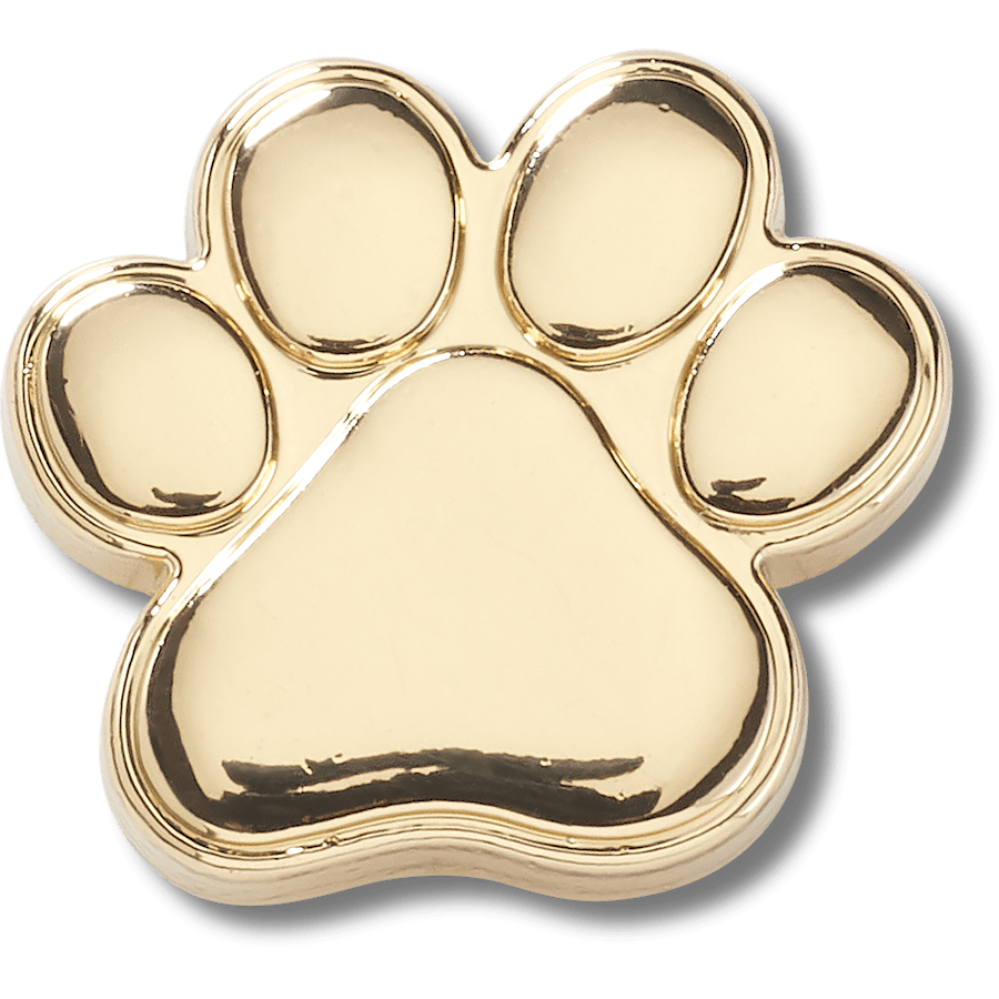 Gold Dog Paw Jibbitz™ charms | Crocs Trusted