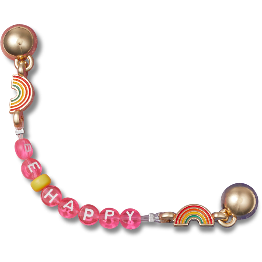 Be Happy Chain Jibbitz™ charms | Crocs New