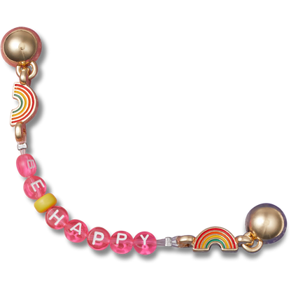 Be Happy Chain Jibbitz™ charms | Crocs New