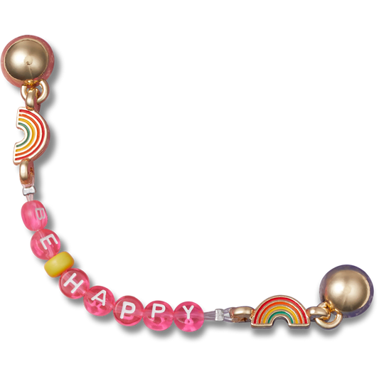 Be Happy Chain Jibbitz™ charms | Crocs New