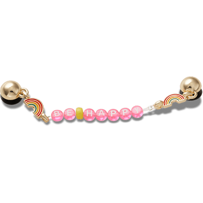 Be Happy Chain Jibbitz™ charms | Crocs New