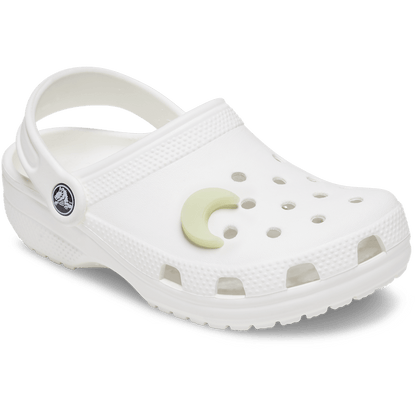 Glow In The Dark Crescent Moon Jibbitz™ charms | Crocs Smart Buy