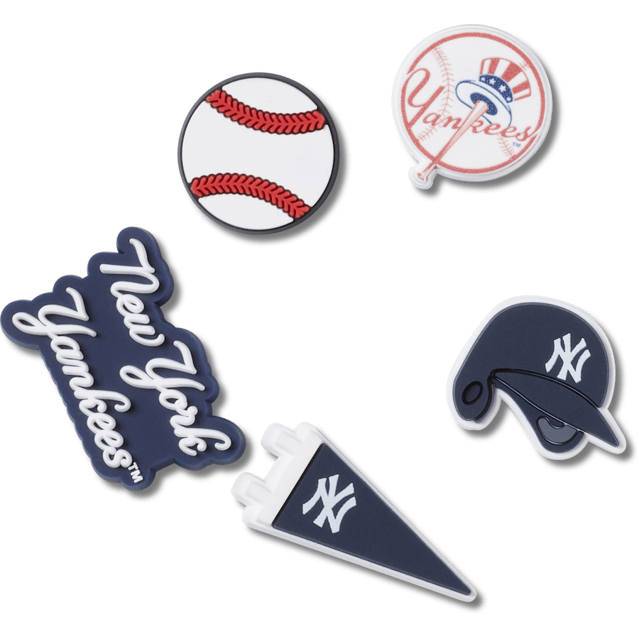 MLB New York Yankees 5 Pack Jibbitz™ charms | Crocs Recommended