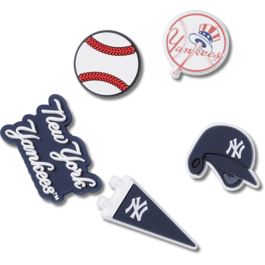 MLB New York Yankees 5 Pack Jibbitz™ charms | Crocs Recommended