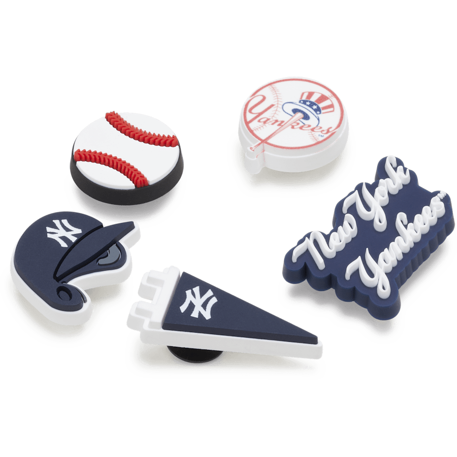 MLB New York Yankees 5 Pack Jibbitz™ charms | Crocs Recommended