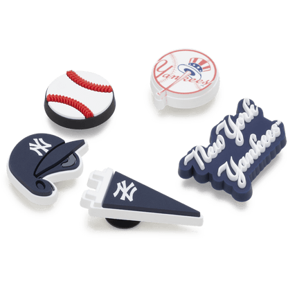 MLB New York Yankees 5 Pack Jibbitz™ charms | Crocs Recommended