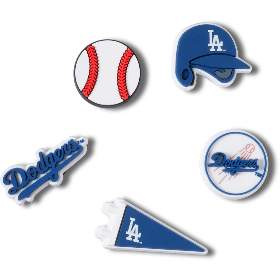 MLB Los Angeles Dodgers 5pck Jibbitz™ charms | Crocs Everyday