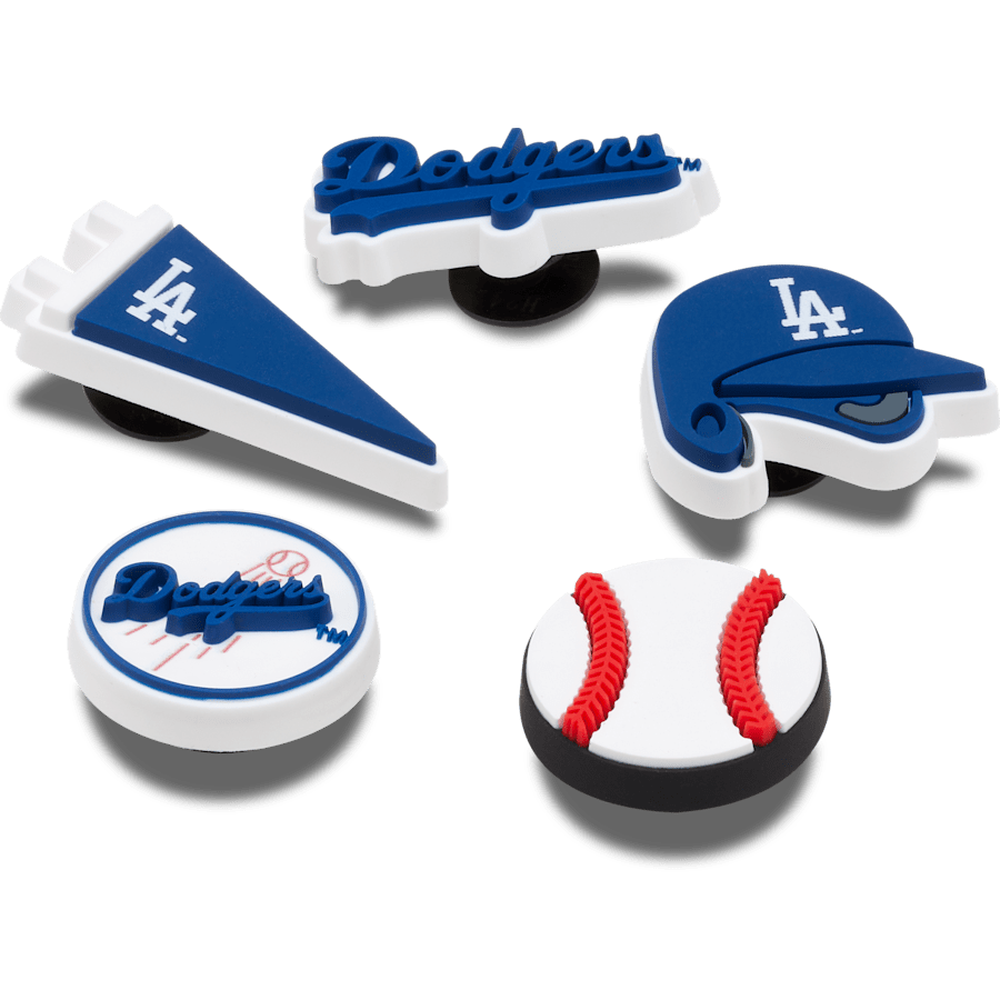 MLB Los Angeles Dodgers 5pck Jibbitz™ charms | Crocs Everyday