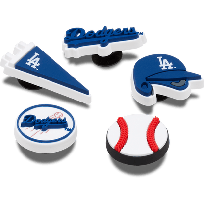 MLB Los Angeles Dodgers 5pck Jibbitz™ charms | Crocs Everyday