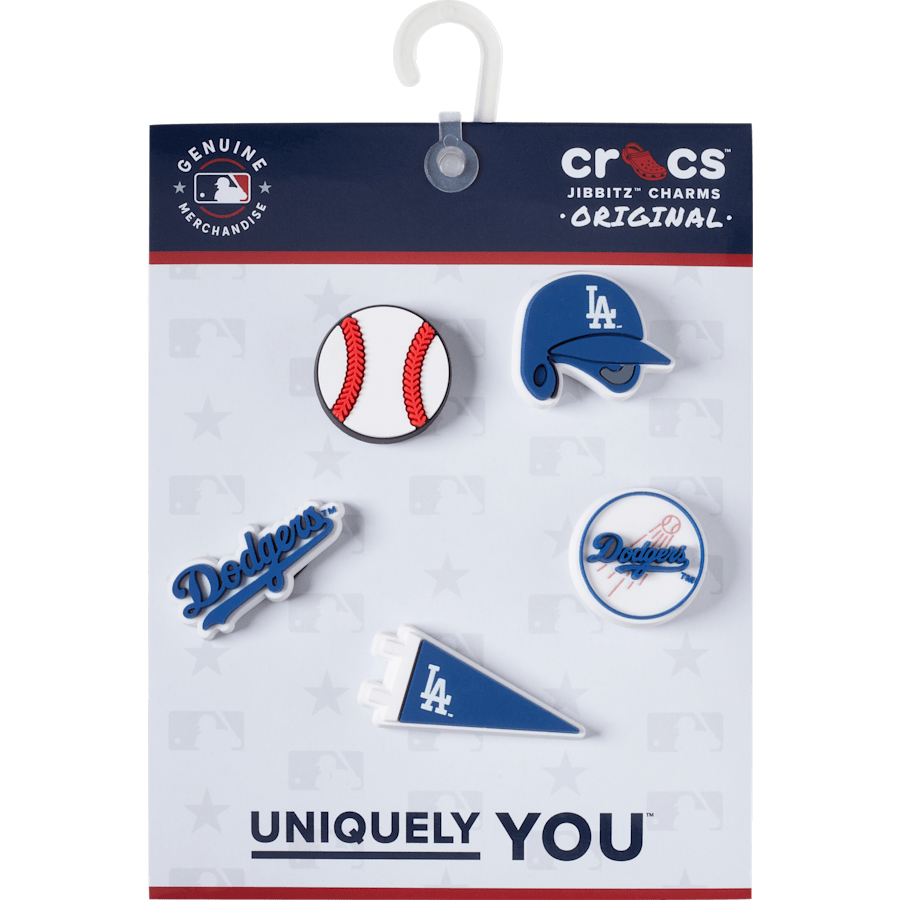 MLB Los Angeles Dodgers 5pck Jibbitz™ charms | Crocs Everyday