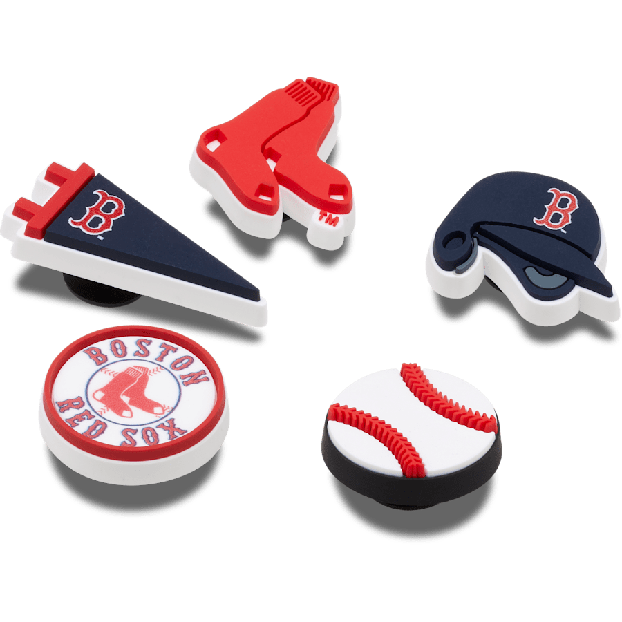 MLB Boston Red Sox 5pck Jibbitz™ charms | Crocs Discount