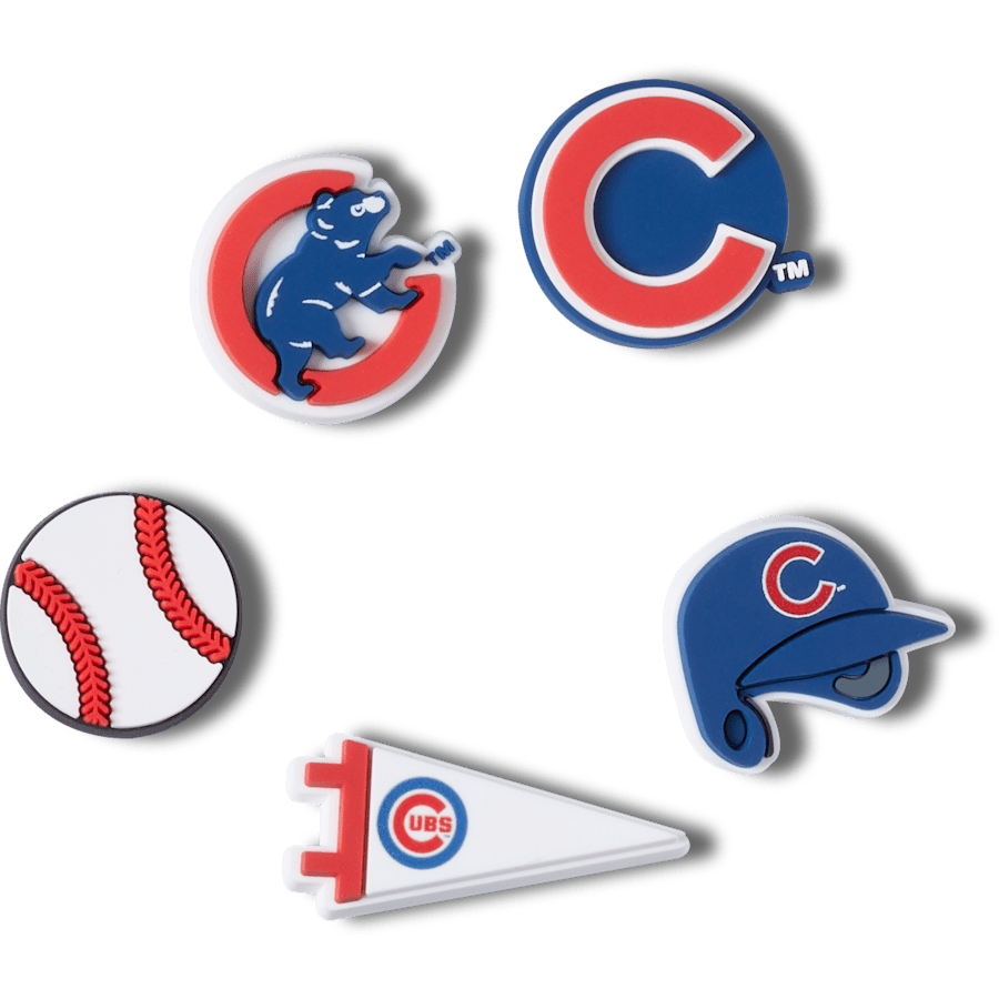 MLB Chicago Cubs 5pck Jibbitz™ charms | Crocs Premium