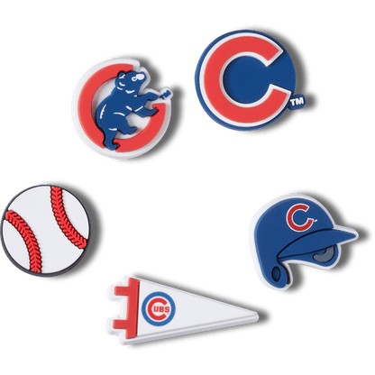 MLB Chicago Cubs 5pck Jibbitz™ charms | Crocs Premium