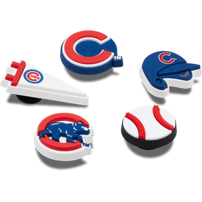 MLB Chicago Cubs 5pck Jibbitz™ charms | Crocs Premium