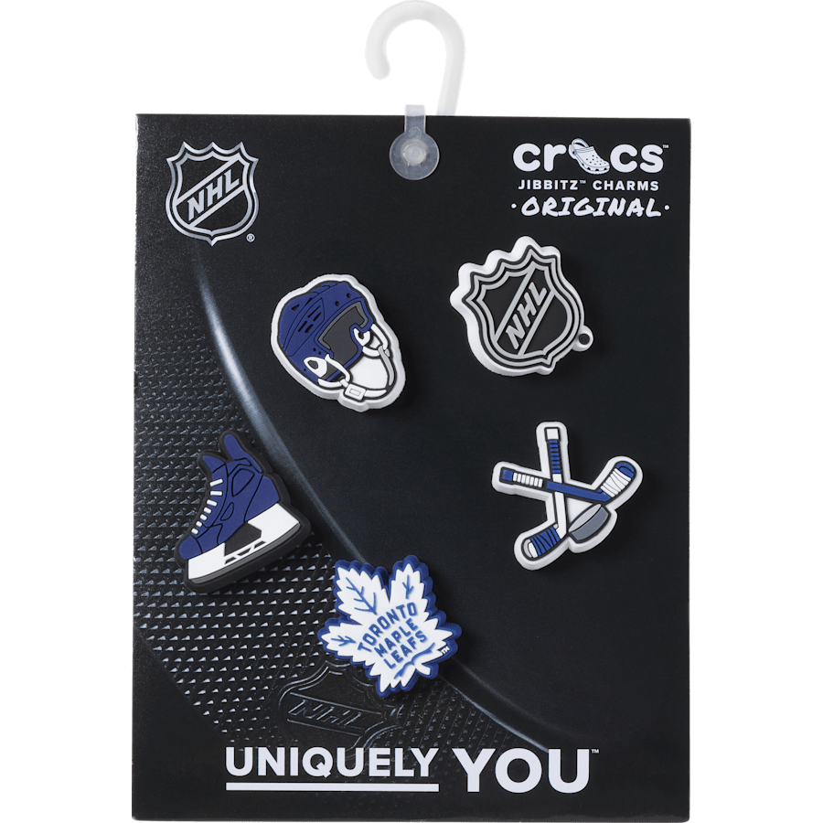 NHL® Toronto Maple Leafs® 5 Pack Jibbitz™ charms | Crocs Latest