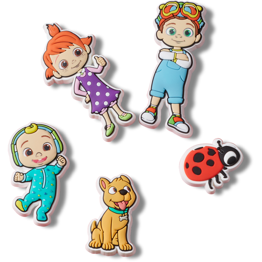 Cocomelon 5 Pack Jibbitz™ charms | Crocs Customer Favorite