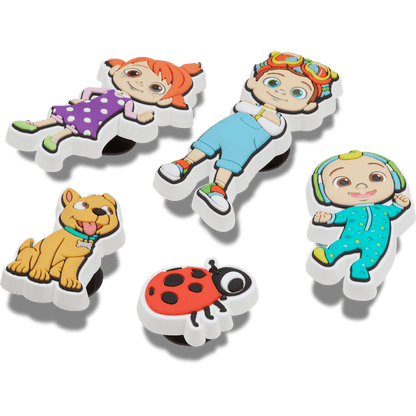 Cocomelon 5 Pack Jibbitz™ charms | Crocs Customer Favorite