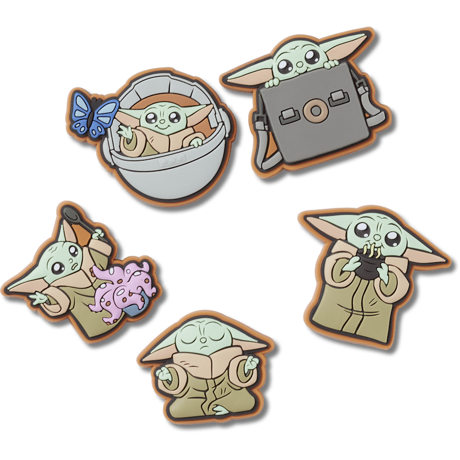 Grogu 5 Pack Jibbitz™ charms | Crocs Deals