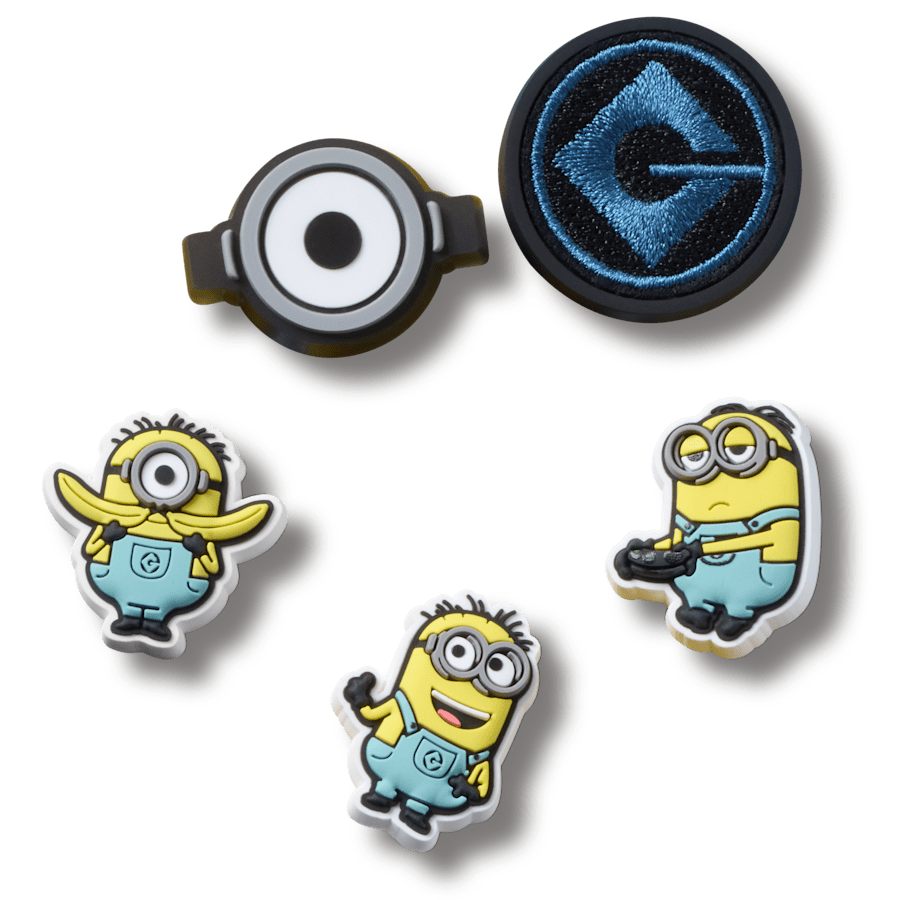 Minions 5 Pack Jibbitz™ charms | Crocs Essential