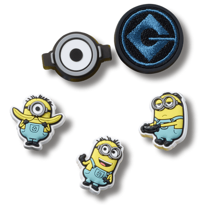 Minions 5 Pack Jibbitz™ charms | Crocs Essential