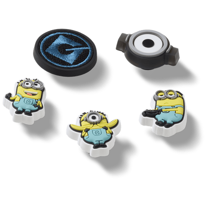 Minions 5 Pack Jibbitz™ charms | Crocs Essential