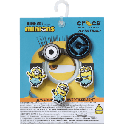 Minions 5 Pack Jibbitz™ charms | Crocs Essential