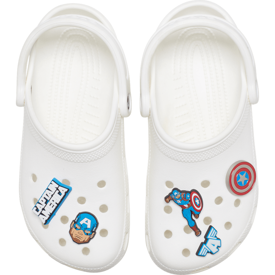 Captain America 5 Pack Jibbitz™ charms | Crocs Special Offer