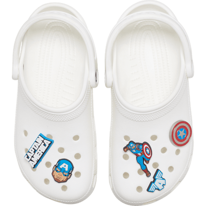 Captain America 5 Pack Jibbitz™ charms | Crocs Special Offer