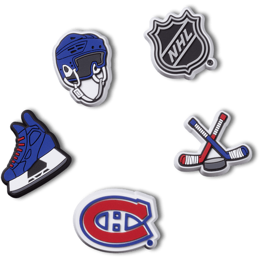 NHL® Montreal Canadiens® 5 Pack Jibbitz™ charms | Crocs Customer Favorite