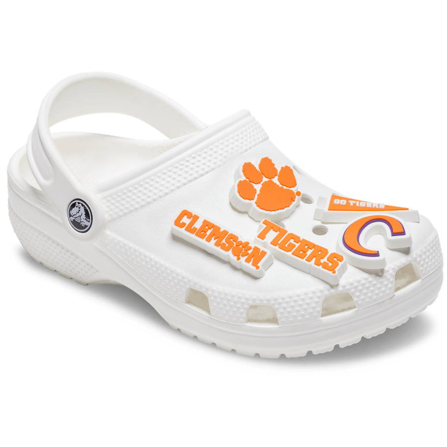 Clemson Univ 5 Pack Jibbitz™ charms | Crocs Popular