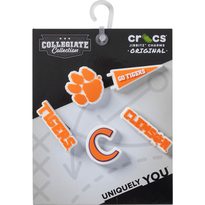 Clemson Univ 5 Pack Jibbitz™ charms | Crocs Popular