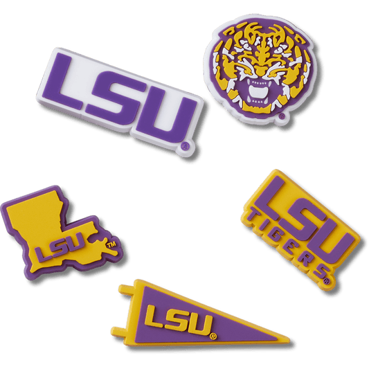 LSU 5 Pack Jibbitz™ charms | Crocs Value