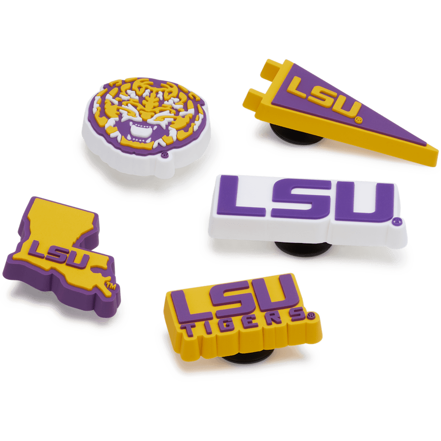 LSU 5 Pack Jibbitz™ charms | Crocs Value