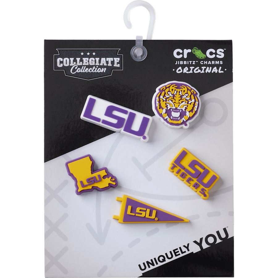LSU 5 Pack Jibbitz™ charms | Crocs Value