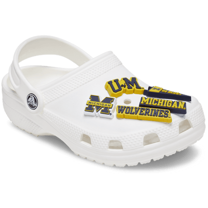 University of Michigan 5 Pack Jibbitz™ charms | Crocs Classic