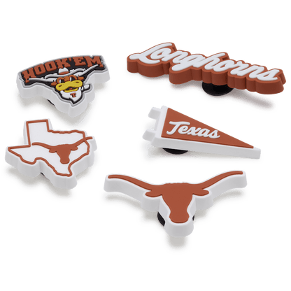 University of Texas 5 Pack Jibbitz™ charms | Crocs Signature