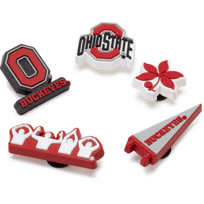 Ohio State University 5 Pack Jibbitz™ charms | Crocs Trending