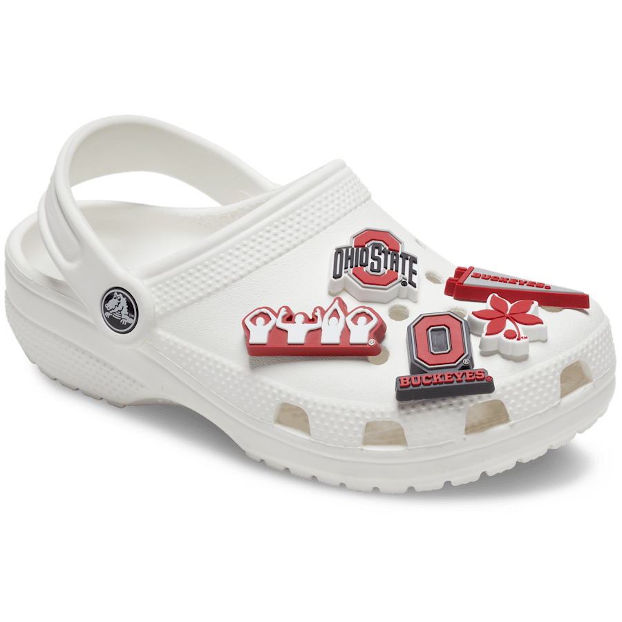 Ohio State University 5 Pack Jibbitz™ charms | Crocs Trending